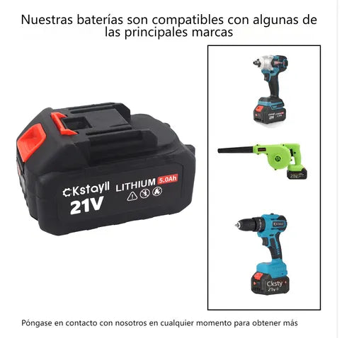 Bateria Recargable Podadora Taladro